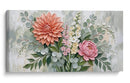 Dalia y Peonia - Caperh | Cuadro decorativo de Canvas Lab