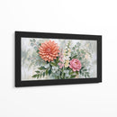Dalia y Peonia - Caperh | Cuadro decorativo de Canvas Lab
