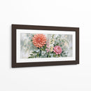 Dalia y Peonia - Caperh | Cuadro decorativo de Canvas Lab