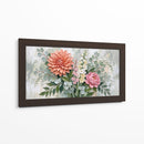 Dalia y Peonia - Caperh | Cuadro decorativo de Canvas Lab
