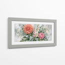Dalia y Peonia - Caperh | Cuadro decorativo de Canvas Lab