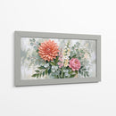 Dalia y Peonia - Caperh | Cuadro decorativo de Canvas Lab