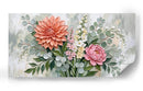 Dalia y Peonia - Caperh | Cuadro decorativo de Canvas Lab