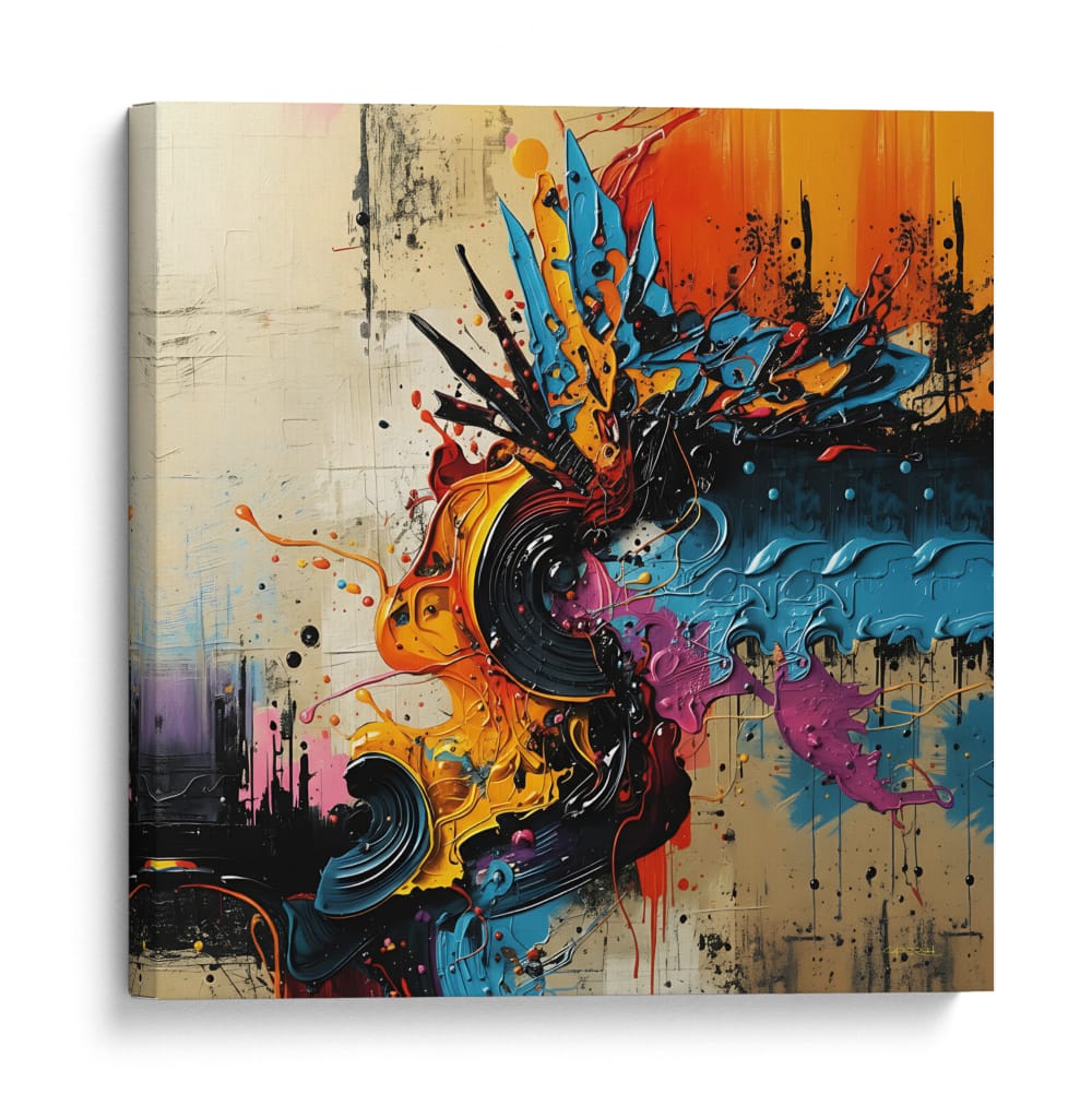 Delirio del Pincel - Caperh | Cuadro decorativo de Canvas Lab