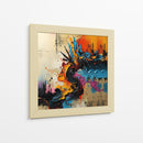 Delirio del Pincel - Caperh | Cuadro decorativo de Canvas Lab
