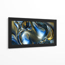Derrame de Cobalto - Caperh | Cuadro decorativo de Canvas Lab