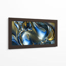 Derrame de Cobalto - Caperh | Cuadro decorativo de Canvas Lab