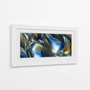 Derrame de Cobalto - Caperh | Cuadro decorativo de Canvas Lab