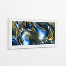 Derrame de Cobalto - Caperh | Cuadro decorativo de Canvas Lab
