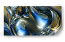Derrame de Cobalto - Caperh | Cuadro decorativo de Canvas Lab