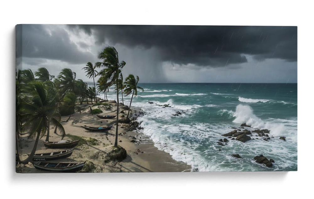 Desafío de la Tempestad - Caperh | Cuadro decorativo de Canvas Lab