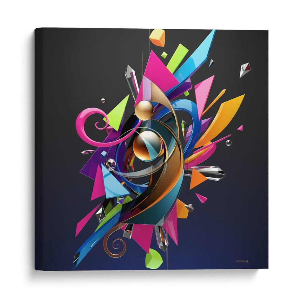 Dinámica de Prisma - Caperh | Cuadro decorativo de Canvas Lab