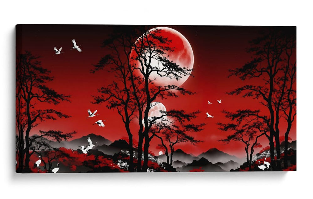 Doble Luna - Caperh | Cuadro decorativo de Canvas Lab