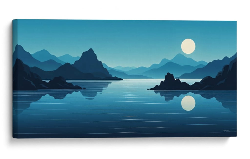 Doble Paisaje - Caperh | Cuadro decorativo de Canvas Lab