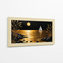 Dorado Nocturno - Caperh | Cuadro decorativo de Canvas Lab