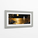 Dorado Nocturno - Caperh | Cuadro decorativo de Canvas Lab