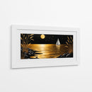 Dorado Nocturno - Caperh | Cuadro decorativo de Canvas Lab