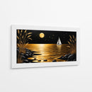 Dorado Nocturno - Caperh | Cuadro decorativo de Canvas Lab