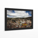 Ciudad de colores - HCTR | Cuadro decorativo de Canvas Lab