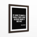 Si tengo que hacer una entrada, es que ya he cometido un error. - Vicky Hanggara | Cuadro decorativo de Canvas Lab