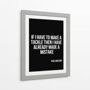 Si tengo que hacer una entrada, es que ya he cometido un error. - Vicky Hanggara | Cuadro decorativo de Canvas Lab