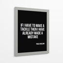 Si tengo que hacer una entrada, es que ya he cometido un error. - Vicky Hanggara | Cuadro decorativo de Canvas Lab