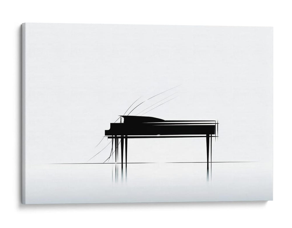 Piano tinta negra - DIEGO D L | Cuadro decorativo de Canvas Lab