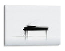 Piano tinta negra - DIEGO D L | Cuadro decorativo de Canvas Lab
