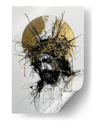 Jesucristo dorado - DIEGO D L | Cuadro decorativo de Canvas Lab