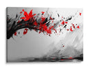 Viento rojo - DIEGO D L | Cuadro decorativo de Canvas Lab