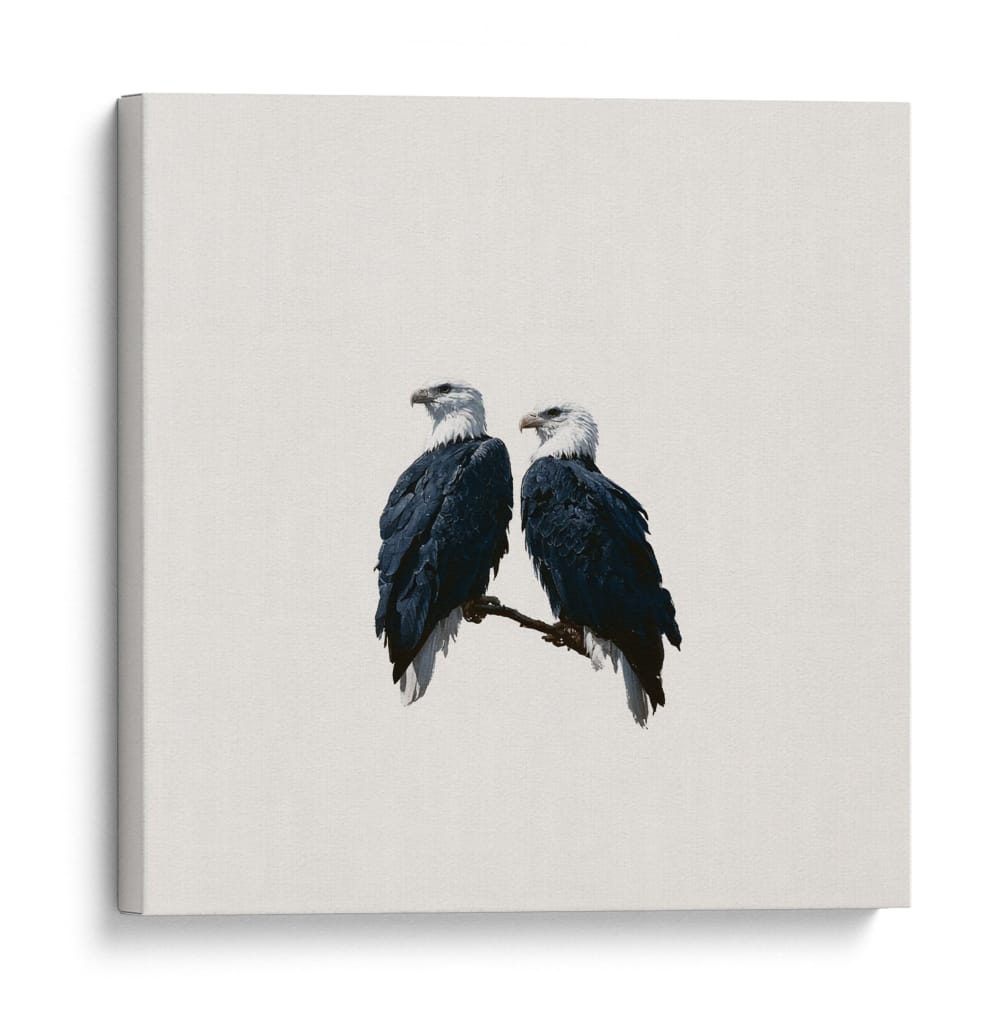 Par de aguilas - DIEGO D L | Cuadro decorativo de Canvas Lab