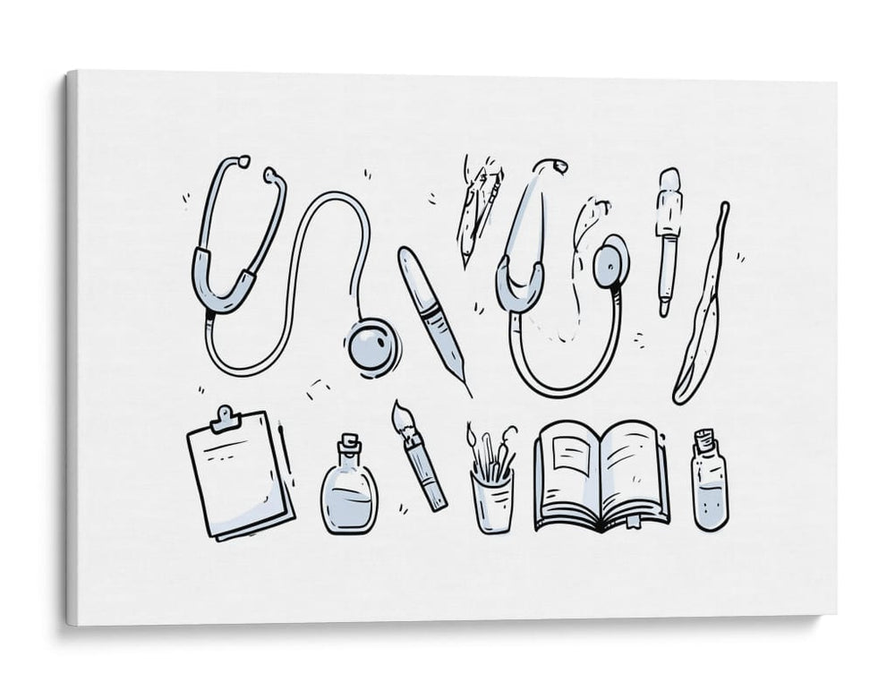 Herramientas de salud - DIEGO D L | Cuadro decorativo de Canvas Lab
