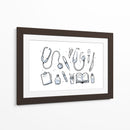 Herramientas de salud - DIEGO D L | Cuadro decorativo de Canvas Lab