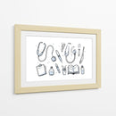 Herramientas de salud - DIEGO D L | Cuadro decorativo de Canvas Lab