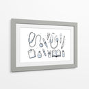 Herramientas de salud - DIEGO D L | Cuadro decorativo de Canvas Lab