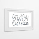 Herramientas de salud - DIEGO D L | Cuadro decorativo de Canvas Lab