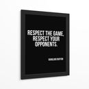 Respeite o jogo, respeite os seus adversários. - Vicky Hanggara | Cuadro decorativo de Canvas Lab