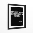 Ozil No futebol, a criatividade faz a diferença. - Vicky Hanggara | Cuadro decorativo de Canvas Lab