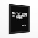 Ozil No futebol, a criatividade faz a diferença. - Vicky Hanggara | Cuadro decorativo de Canvas Lab