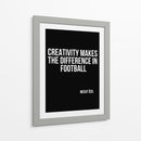 Ozil No futebol, a criatividade faz a diferença. - Vicky Hanggara | Cuadro decorativo de Canvas Lab