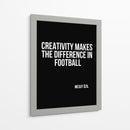 Ozil No futebol, a criatividade faz a diferença. - Vicky Hanggara | Cuadro decorativo de Canvas Lab