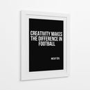 Ozil No futebol, a criatividade faz a diferença. - Vicky Hanggara | Cuadro decorativo de Canvas Lab