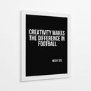 Ozil No futebol, a criatividade faz a diferença. - Vicky Hanggara | Cuadro decorativo de Canvas Lab