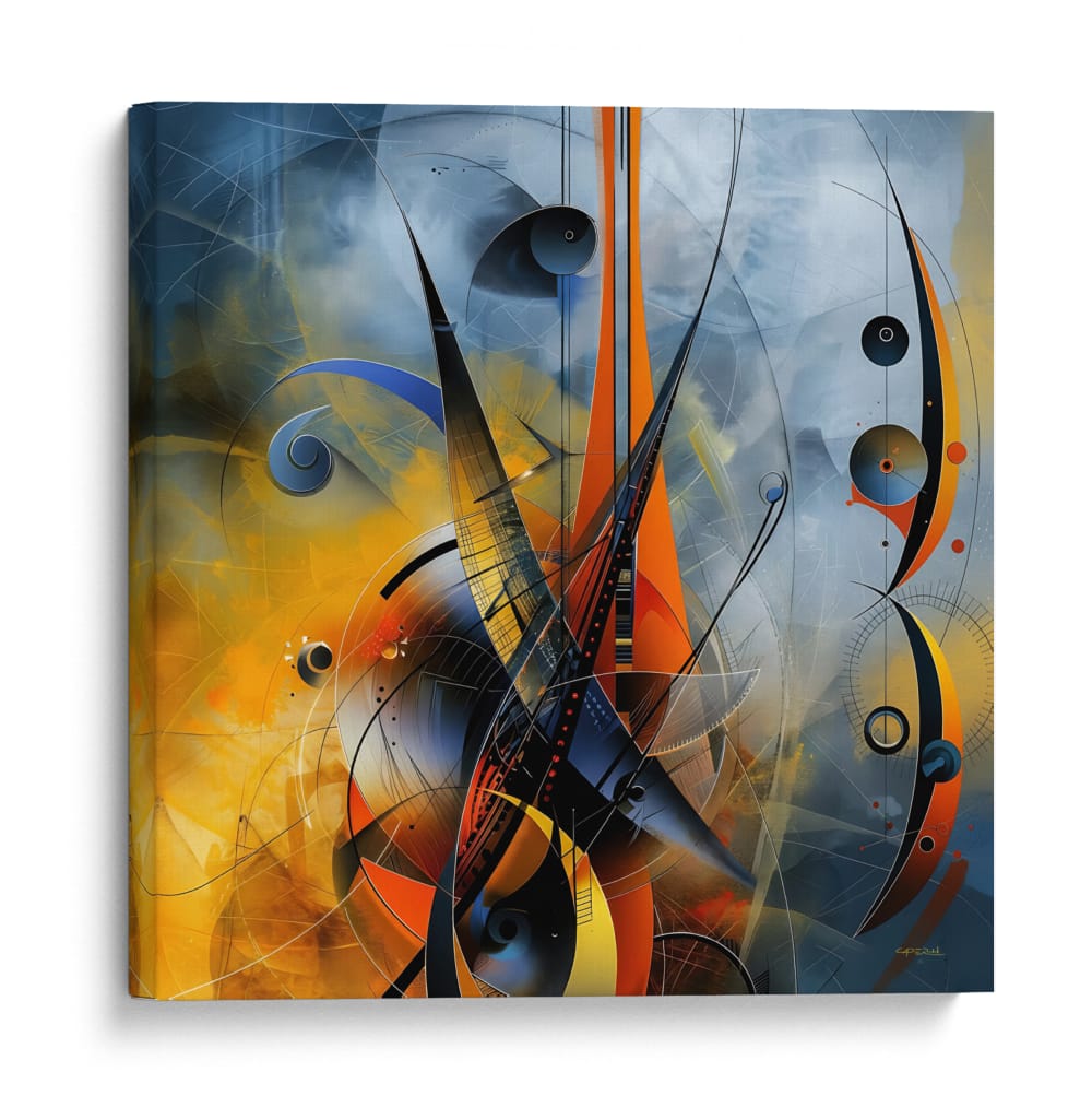 Acordes Abstractos. - Caperh | Cuadro decorativo de Canvas Lab