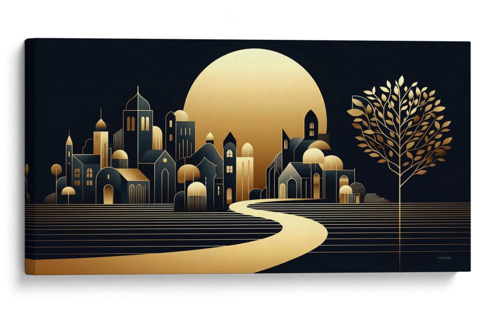 El Árbol de Latón - Caperh | Cuadro decorativo de Canvas Lab