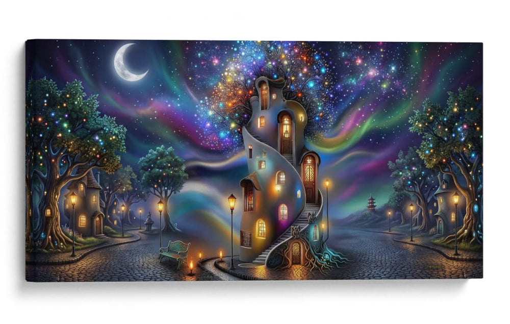 El Árbol Luminoso - Caperh | Cuadro decorativo de Canvas Lab