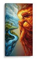 El Beso de la Tierra - Caperh | Cuadro decorativo de Canvas Lab