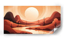 El Camino del Agua - Caperh | Cuadro decorativo de Canvas Lab