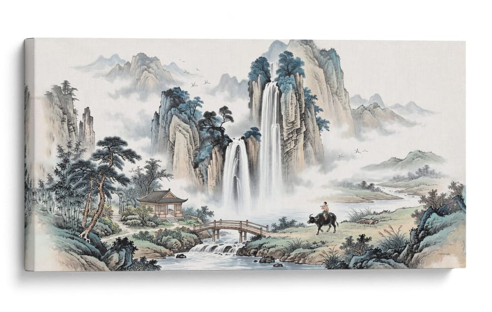 El Canto de la Cascada - Caperh | Cuadro decorativo de Canvas Lab