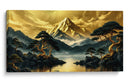El Espejo Dorado - Caperh | Cuadro decorativo de Canvas Lab